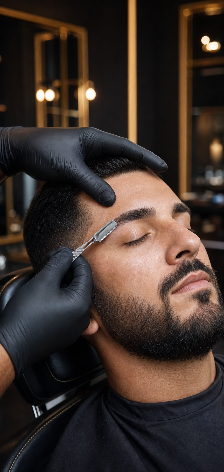 Depilación de Cejas con Navaja